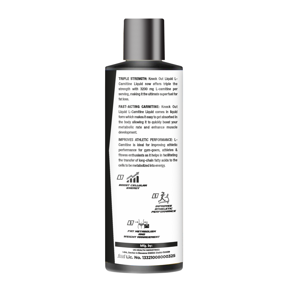 Carni Bolt Liquid L-Carnitine 3200mg - Image 2