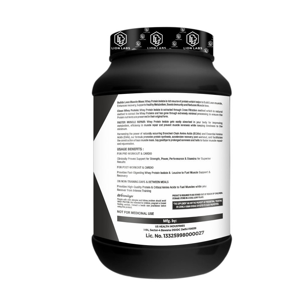 Premium ISO-1 Whey Protein Isolate 1kg - Image 2